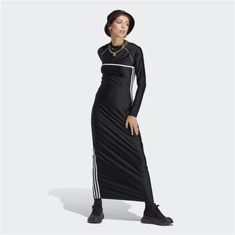 adidas always original long dress|Adidas dress black and white.